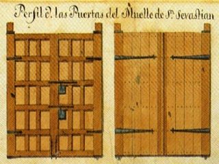 Puertas que existían en la Puerta de Mar.