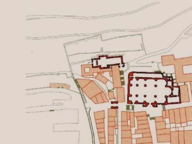Señalo las dos posibles localizaciones de la residencia del testigo.