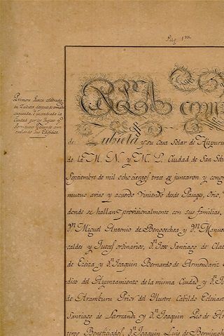 Edición facsimil de las Actas de Zubieta.