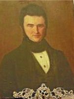 Retrato doonado al Ayuntamiento donostiarra, por William Richard Fookes, viudo de María Asunción de Amilibia, biznieta de Eustasio Amilibia